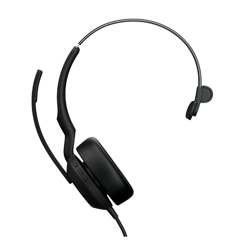 JABRA EVOLVE2 50 CORDED MS MONO ANC HEADSET, USB-C/A