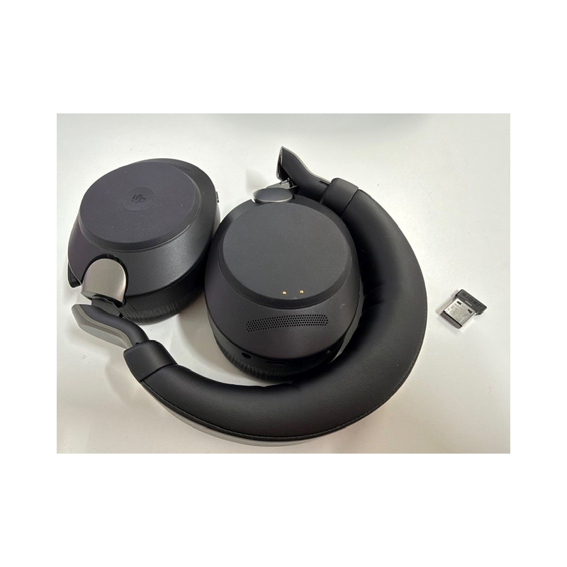 JABRA Evolve2 85 Stereo Wireless Headset - MS & Open Office Certified - ANC- USB A-Refurbished