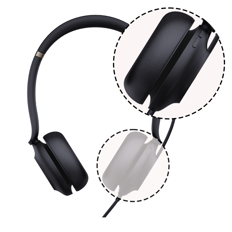 YEALINK LEATHER EAR CUSHION FOR UH37 - 1 PAIR