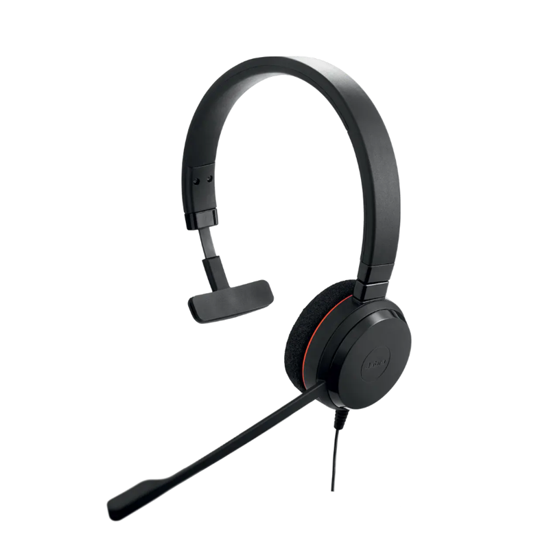 JABRA CORDED EVOLVE 20 SE UC MONO HEADSET, USB-C/A