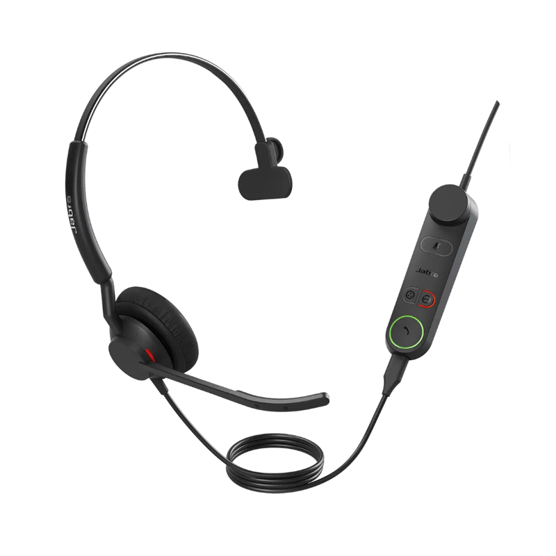 JABRA ENGAGE 50 II MS MONO HEADSET WITH LINK CONTROLLER,USB-C/A