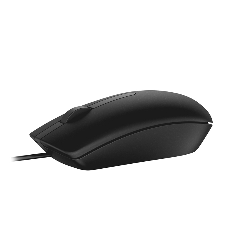 Dell USB Optical Mouse MS116 (Black) - Retail Packaging