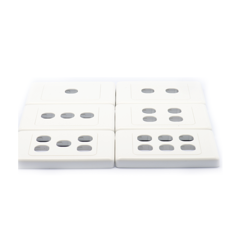 610WP 610 / 611 socket wall plate (white)