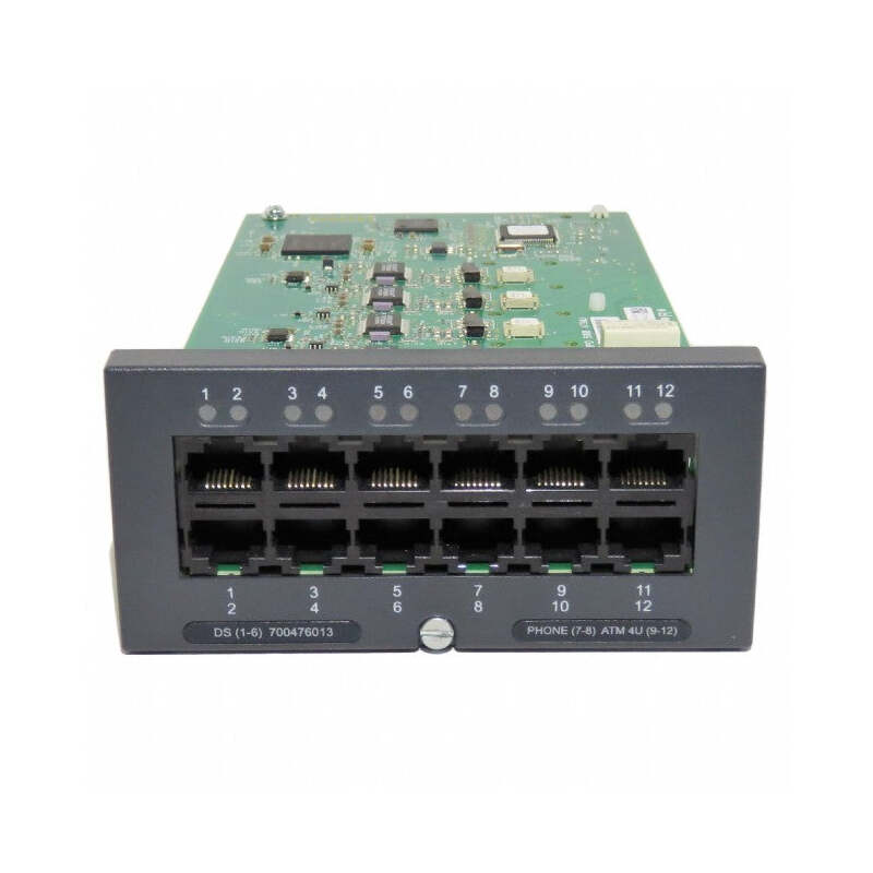 Avaya IP Office 500 700476013 DS (1-6) Phone (7-8) ATM 4U (9-12) Combo Card - Used