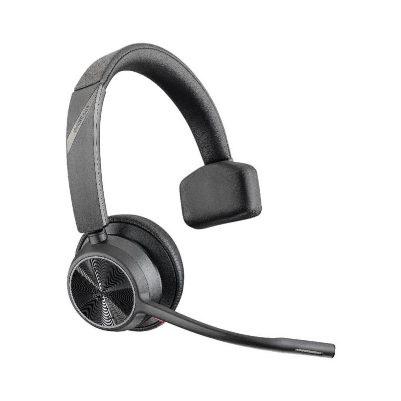 Voyager 4310 Wireless Headset - Monaural - UC Certified - Bluetooth - USB C - with BT700 Adapter