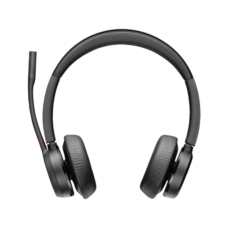 Voyager 4320 UC, V4320 Binaural W/BT700 USB-A, Charging Stand, Bluetooth Wireless Headset