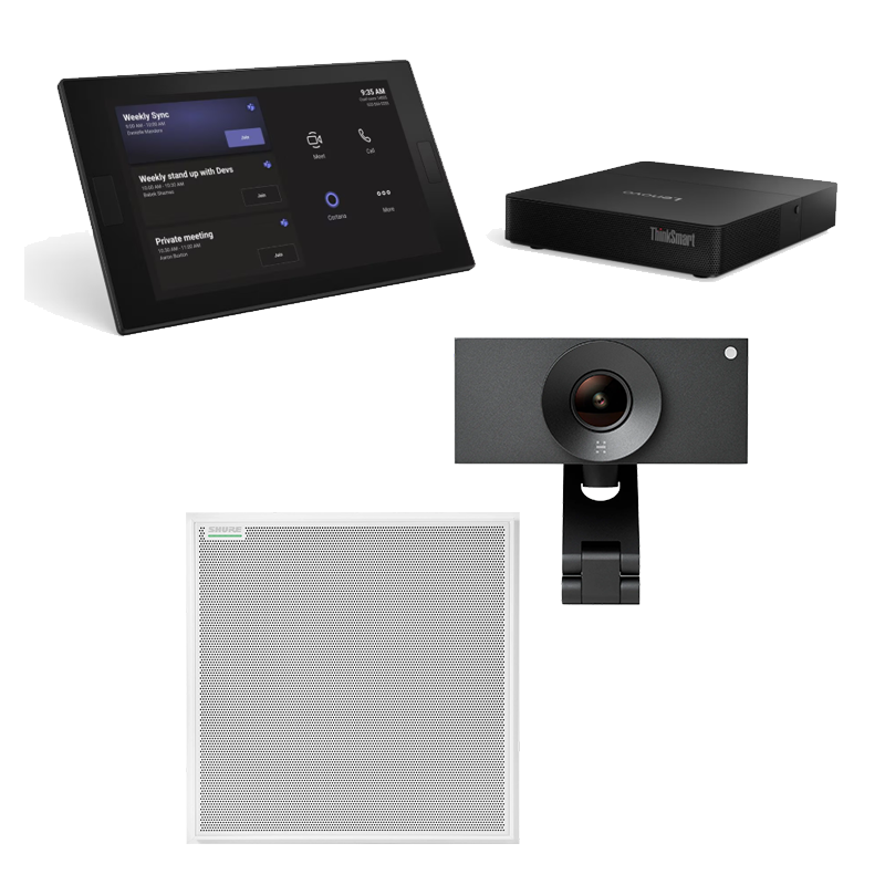JABRA Large MTR Room Kit - Q/10" USB Touch Control + LENOVO PC + L1 Camera + SHURE MXA902 SPK/MIC
