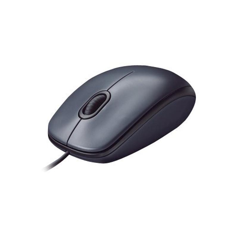 LOGITECH M90 CORDED MOUSE - BLACK - 3YR WTY