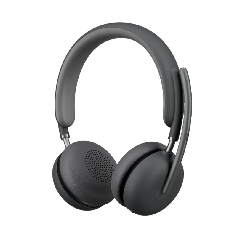 Logitech Zone Wireless 2 Headset - Stereo - UC - BT - Active Noise Cancelling - USB C w/USB A Adapter - 40hr Battery - 2yr Warranty