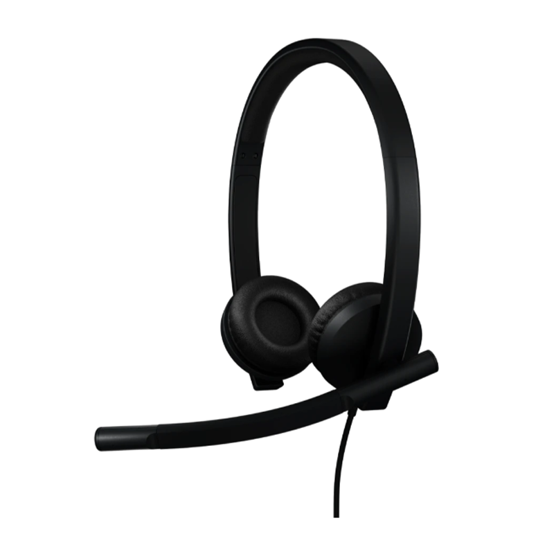 Logitech H570E Wired Headset - Stereo - MS Teams Certified - USB - Active Noise & Echo Cancelling - USB A