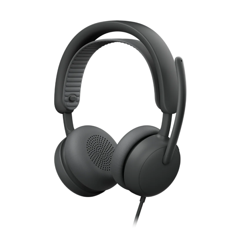 Logitech Zone Wired 2 Headset - Stereo - UC - Active Noise Cancelling - USB C w/USB A Adapter - 2yr Warranty