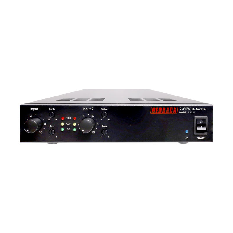 2 x 60W Public Address (PA) Zone Amplifier