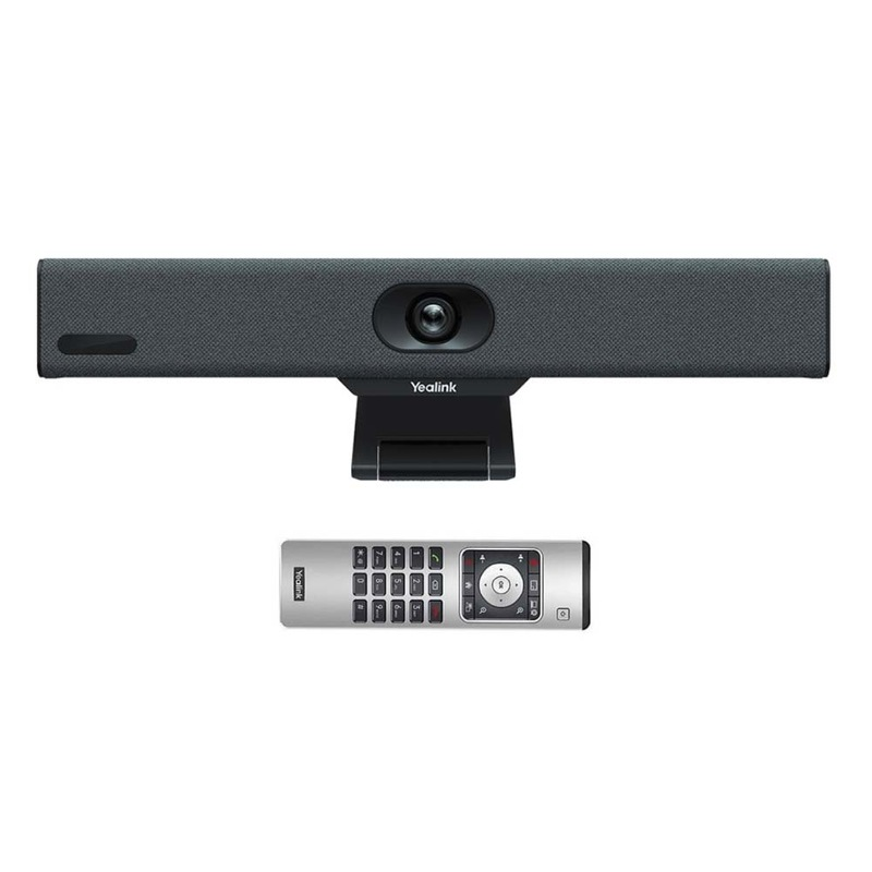 YEALINK (A50-010) ALL IN ONE COLLAB BAR, VCR11 REMOTE CONTROL, PSU, W/M BRACKET,LARGE ROOM