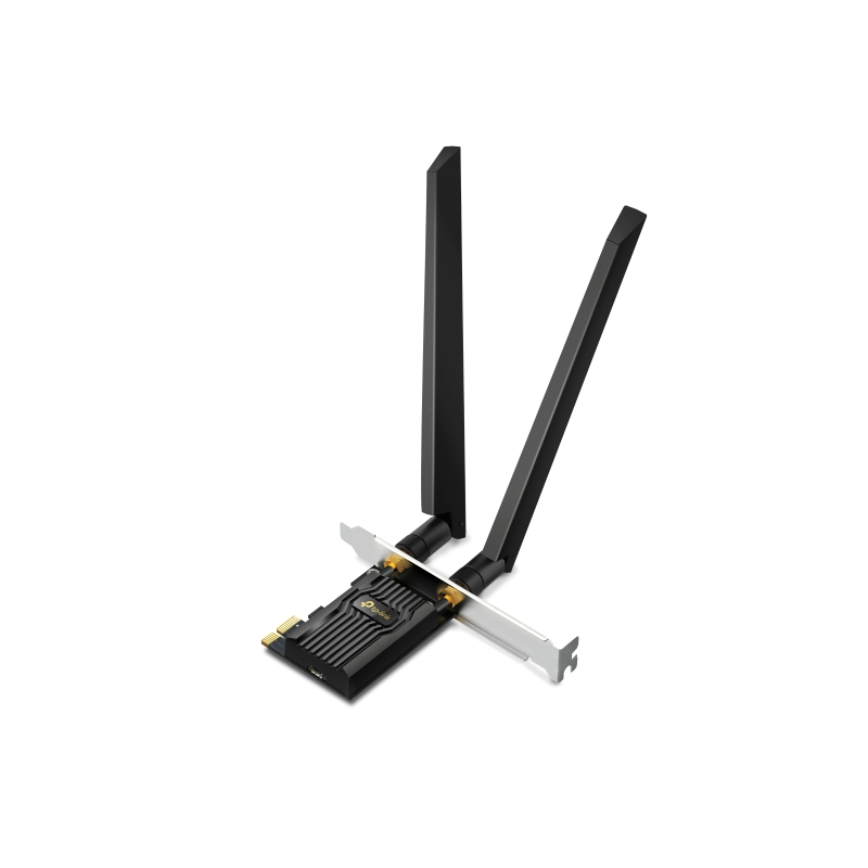 TP-LINK ARCHER AXE5400 BLUETOOTH 5.3 PCIE WI-FI 6E TRI-BAND ADAPTER, 3YR