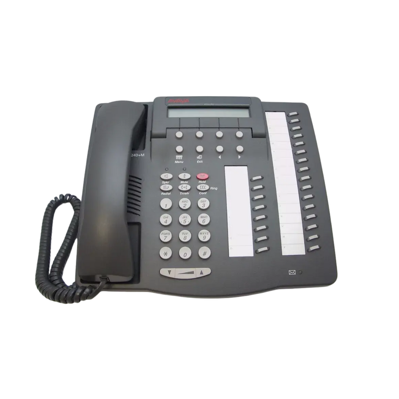 AVAYA 6424D+M DIGITAL PHONE (GREY) - REFURBISHED