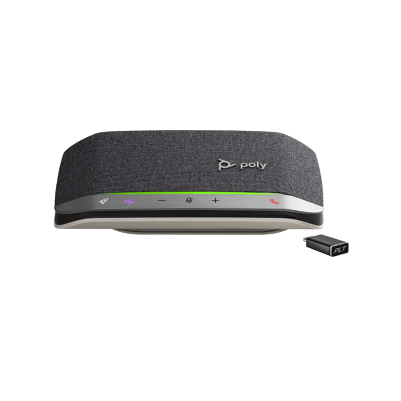 HP POLY SYNC 20 MS SMART SPEAKERPHONE,BLUETOOTH + USB-C WITH USB-A ADAPT