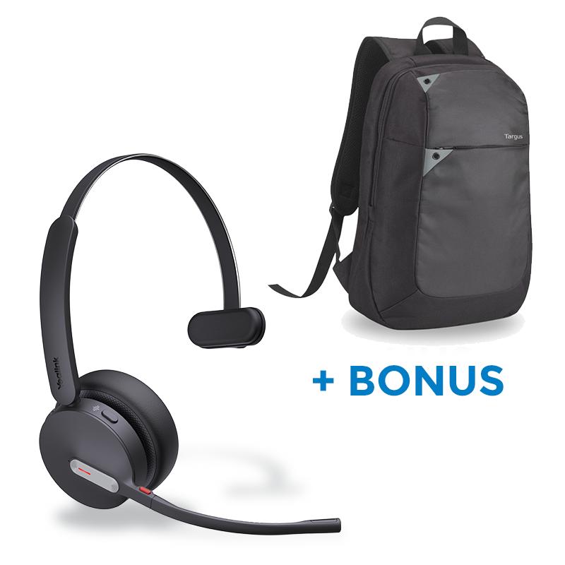BH70 UC MONO HEADSET USB-C/A BONUS TARGUS LAPTOP BACKPACK