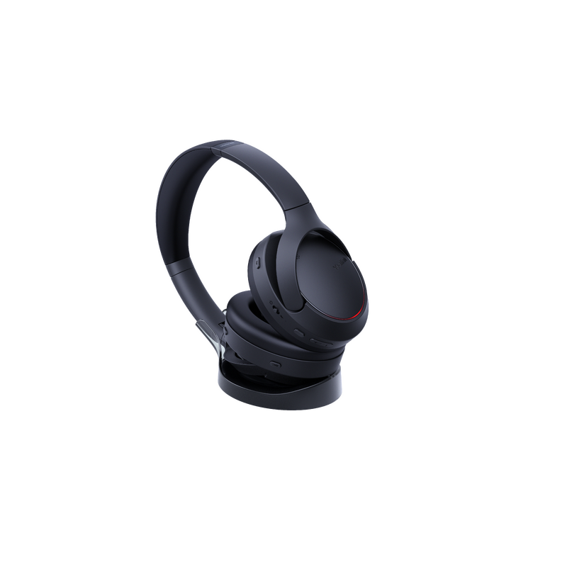 YEALINK WIRELESS (BH78) STEREO BT ANC HEADSET W/CHARGESTAND,BT51,BLACK,C TO A ADAPTER