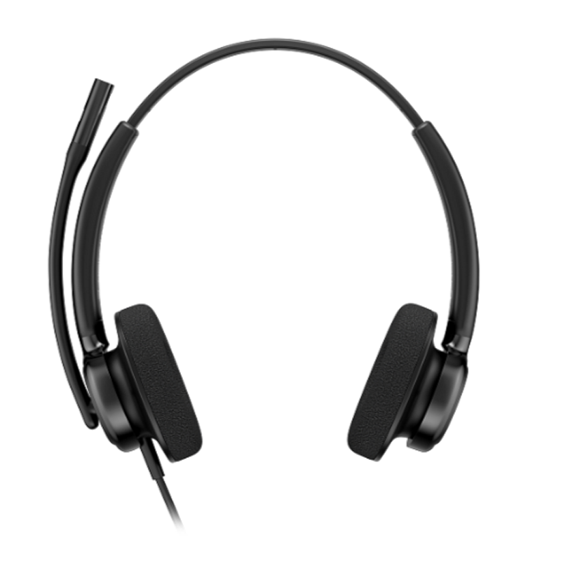 HP Poly Mission 425 USB Wired Headset - Classic -Stereo - USB C+A (Foam Ear cushion)