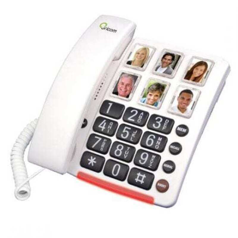 Oricom CARE80S Amplified Phone with Picture Dialing