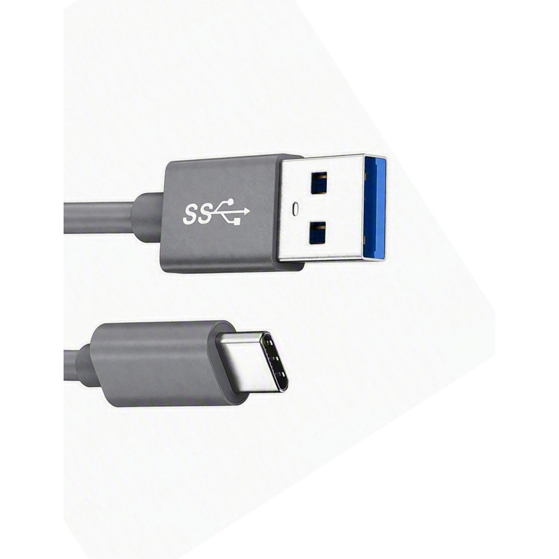 Usb C-USB-A 0.3m Charge Lead