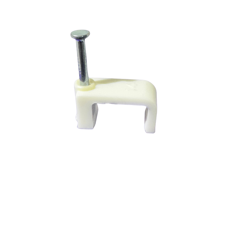14mm flat cable clips (pack of 100)
