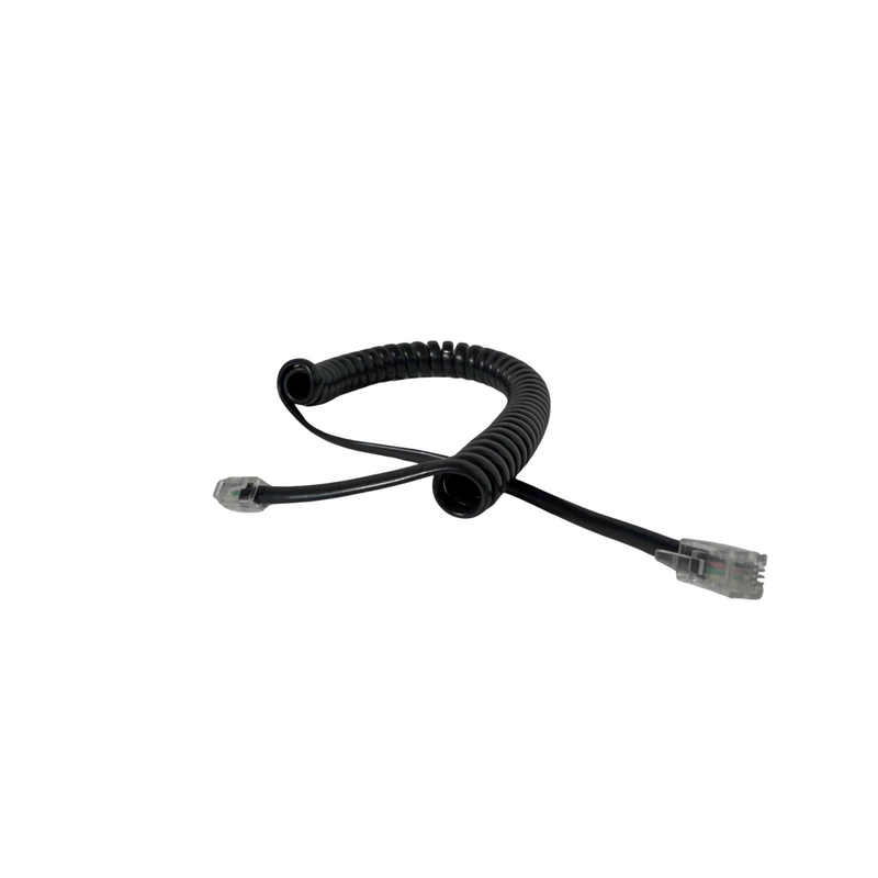 2.5M 4C TAILS 75/260MM Curly Cord