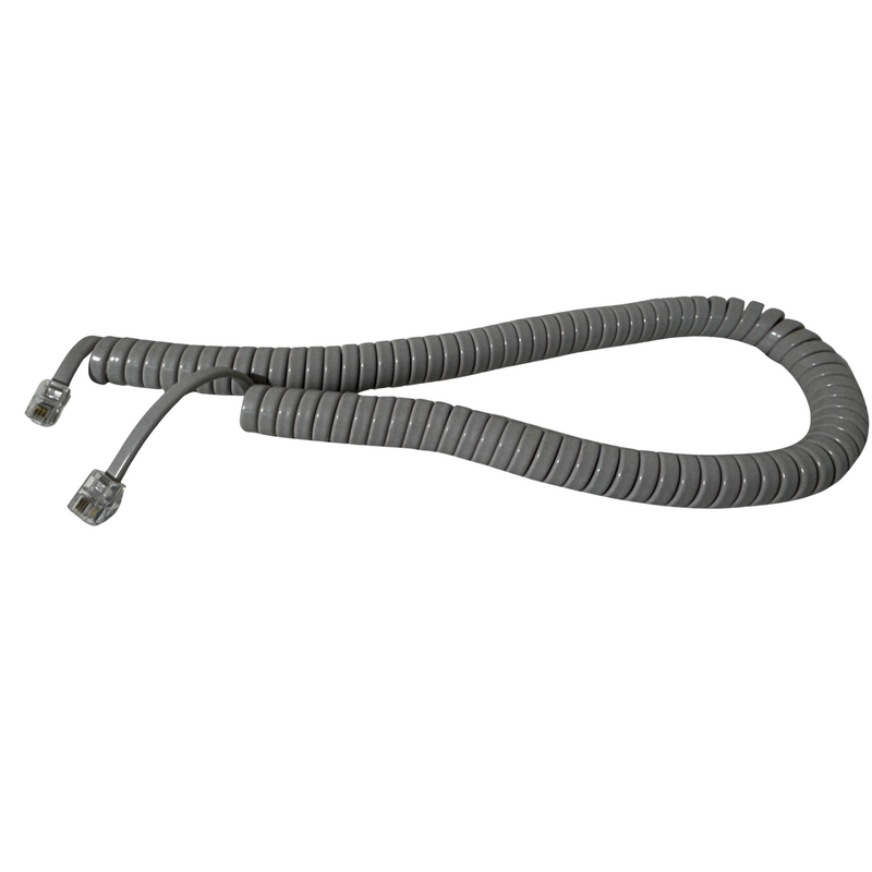 CC0307/DKGRY Curly Cord