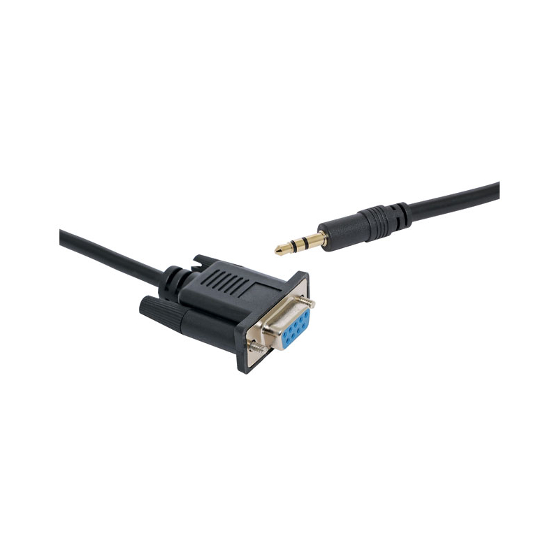 3.5mm Jack plug to 9 pin RS232 Converter