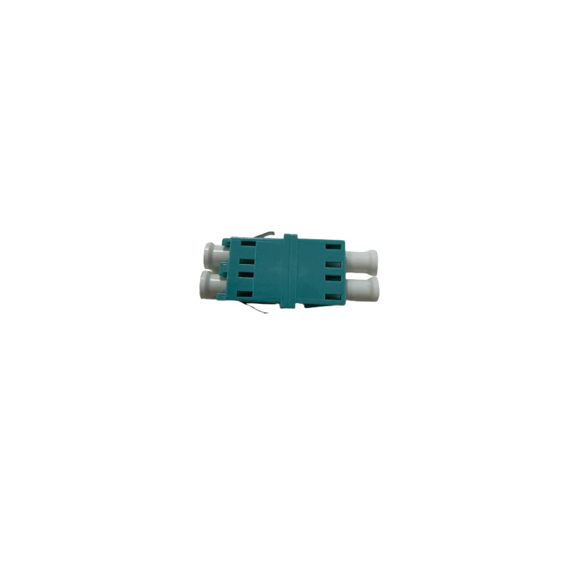 LC OM3 DX Fibre Through Adapter
