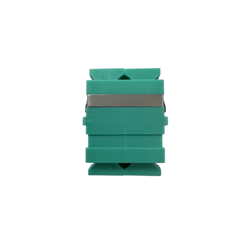 Duplex OM3 (Multi mode) SC Fibre Through Adaptor