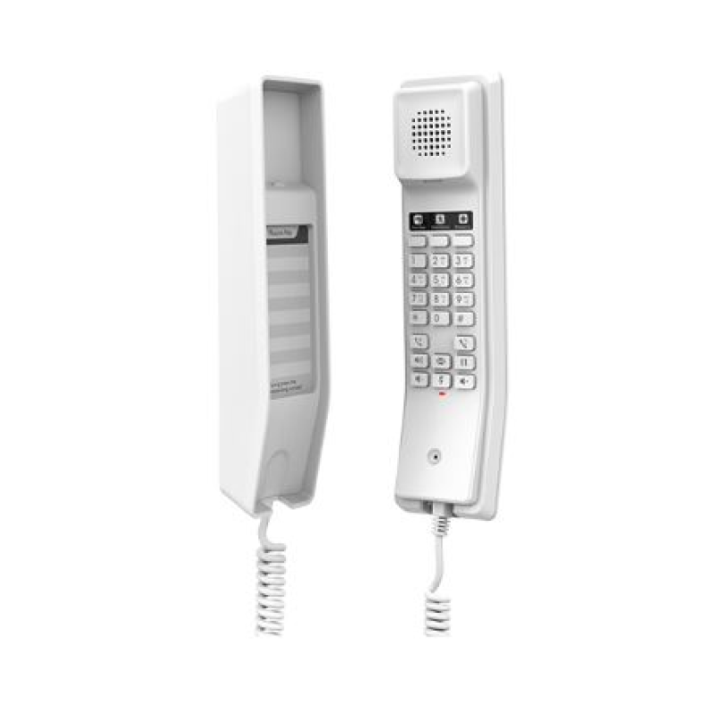 Grandstream GHP610W Compact Hotel Phone w/ Built-in WIFI - White