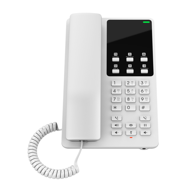Grandstream GHP620 Desktop Hotel Phone - White