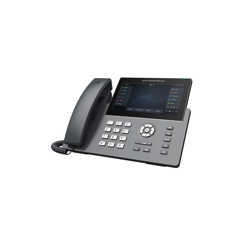 Grandstream GRP2670 12 Lines 6 SIP Accts PoE+ GigE WiFi 7in