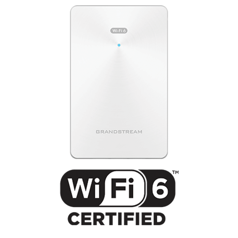 Grandstream GWN7661E 2X2 802.11AX AX3000 WI-FI 6 In-wall AP