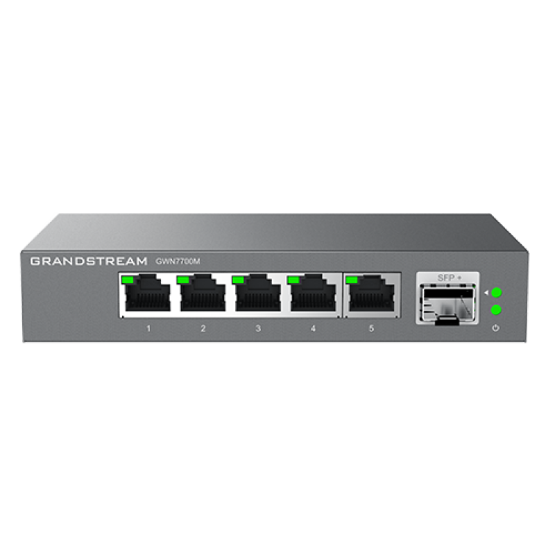 Grandstream GWN7700M Unmanaged 2.5 Multi-gigabit Switch 5 X 2.5 GIGE 1 X SFP
