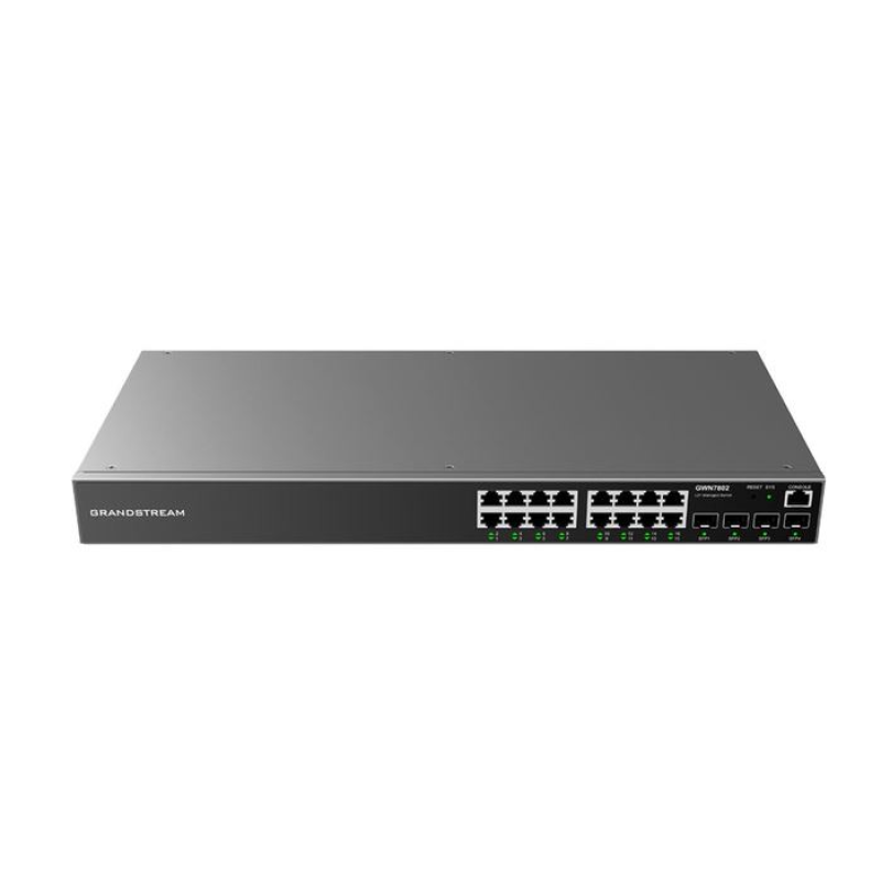 Grandstream GWN7802 Enterprise Layer 2 Managed Network Switch 16 X GIGE 4 X SFP