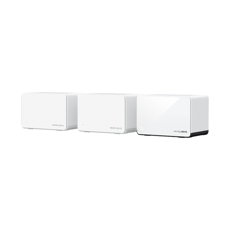 TP-LINK MERCUSYS HALO AX3000 MESH WI-FI 6 DUAL-BAND SYSTEM, 2.5G(1), GbE(2), 3-PACK, 2YR
