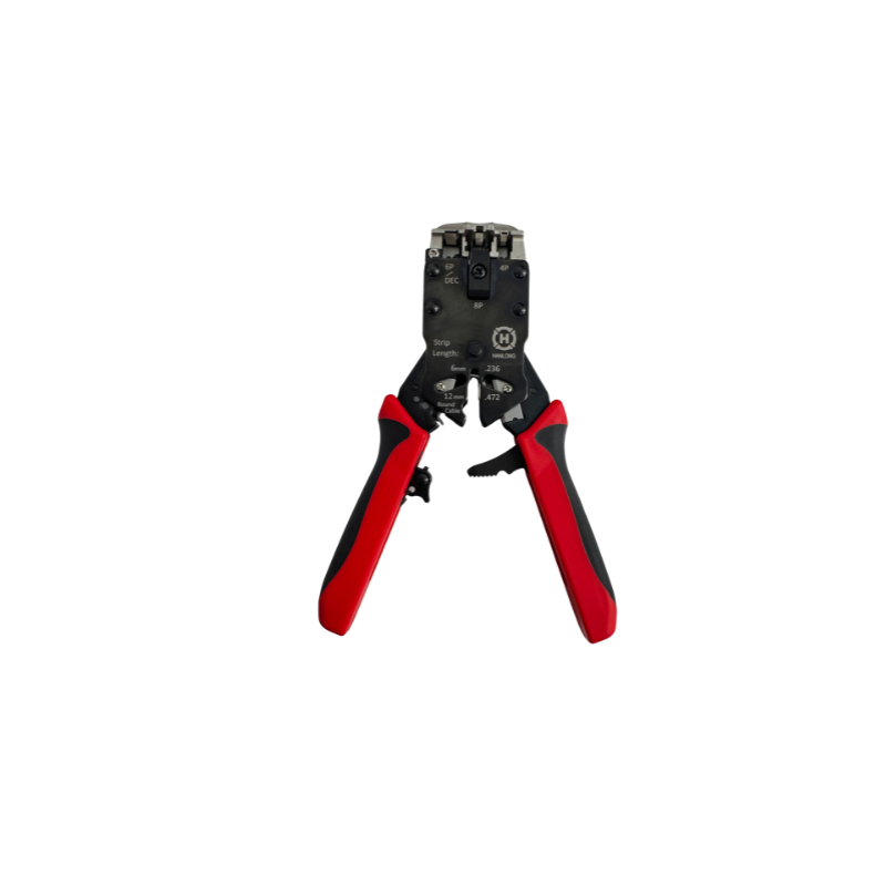 Professional Ratchet Modular Plug Crimper RJ45, RJ12 & RJ11 Crimping Tool