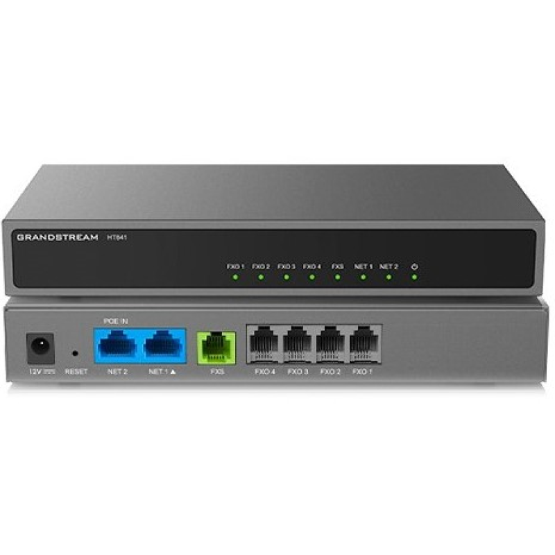 Grandstream HT841 4 FXO 1 FXS 2 GIGE POE NAT Router