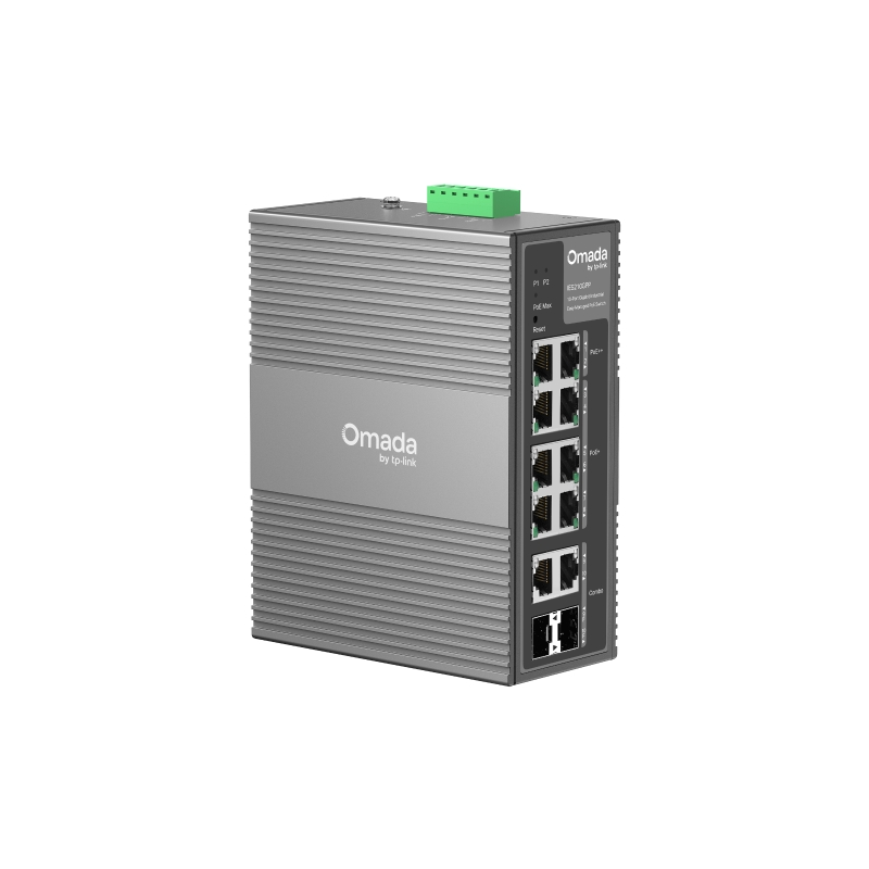 TP-LINK OMADA 10-PORT EASY MANAGED GIGABIT SWITCH, GbE POE++(2)/POE+(2), SFP(2), 240W, 5YR