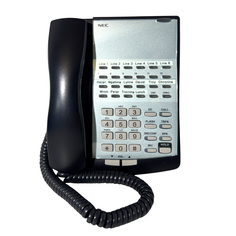 NEC Topaz IP2AT-12TD 12 Button Digital Non-Display Phone - Refurbished