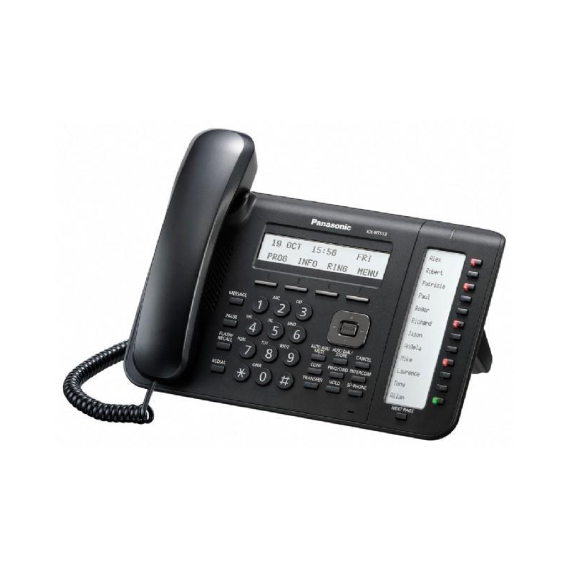 Panasonic KX-NT553 IP Phone (Black) - Refurbished