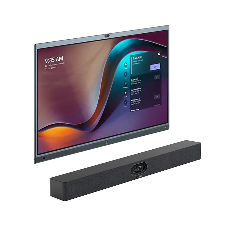 YEALINK 86" NON-INTERACTIVE MEETING DISPLAY W/ A50 ANDROID BAR+VCR11, LARGE ROOM