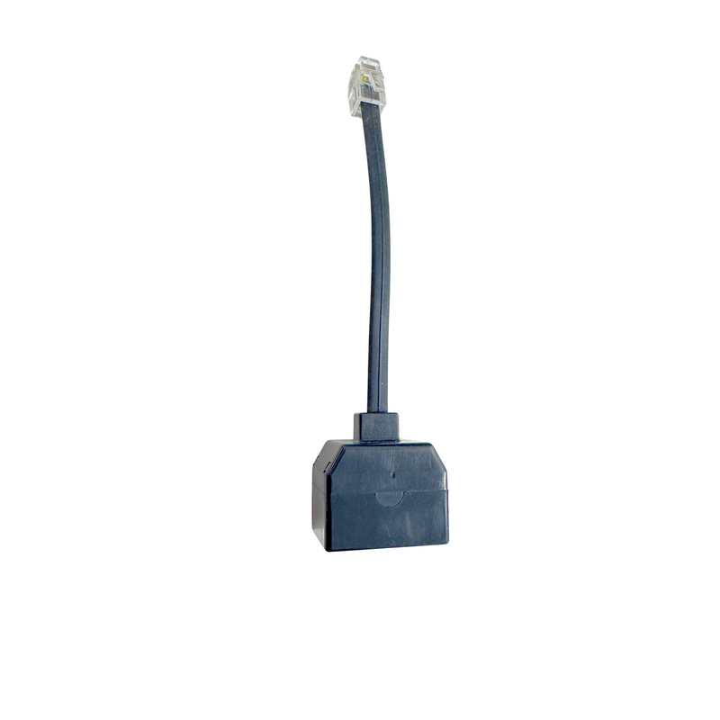 SPLITTER 0.075M RJ11 PLUG 4P4C TO 2 x RJ11 SocketS + 2 x RS1