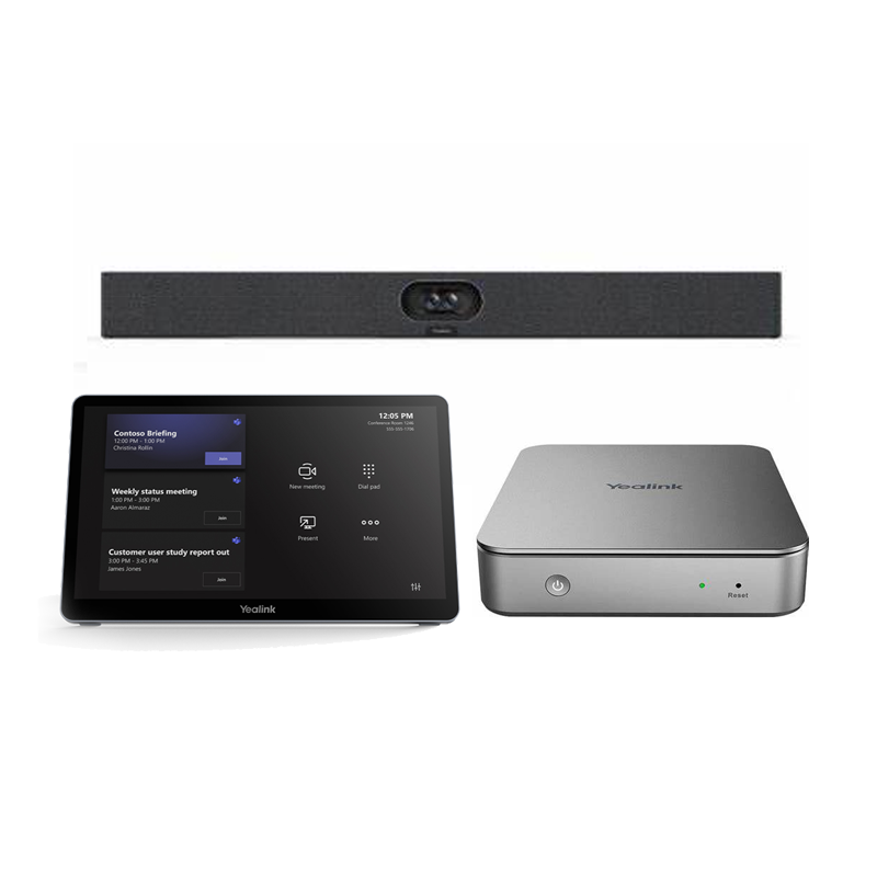 YEALINK (MVCS40-C5U-000)MTR KIT,SMARTVISION40(1),MTOUCHPLUS,MCORE4 MINI PC, SMALL ROOM