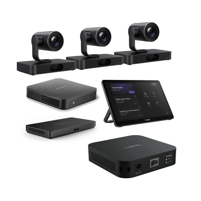 BONUS PRESTAGING W/ YEALINK (MVCS98-C5U) SMARTVISION 80(3), MTOUCH PLUS, MCORE 4PC, AVHUB, RCH40E2