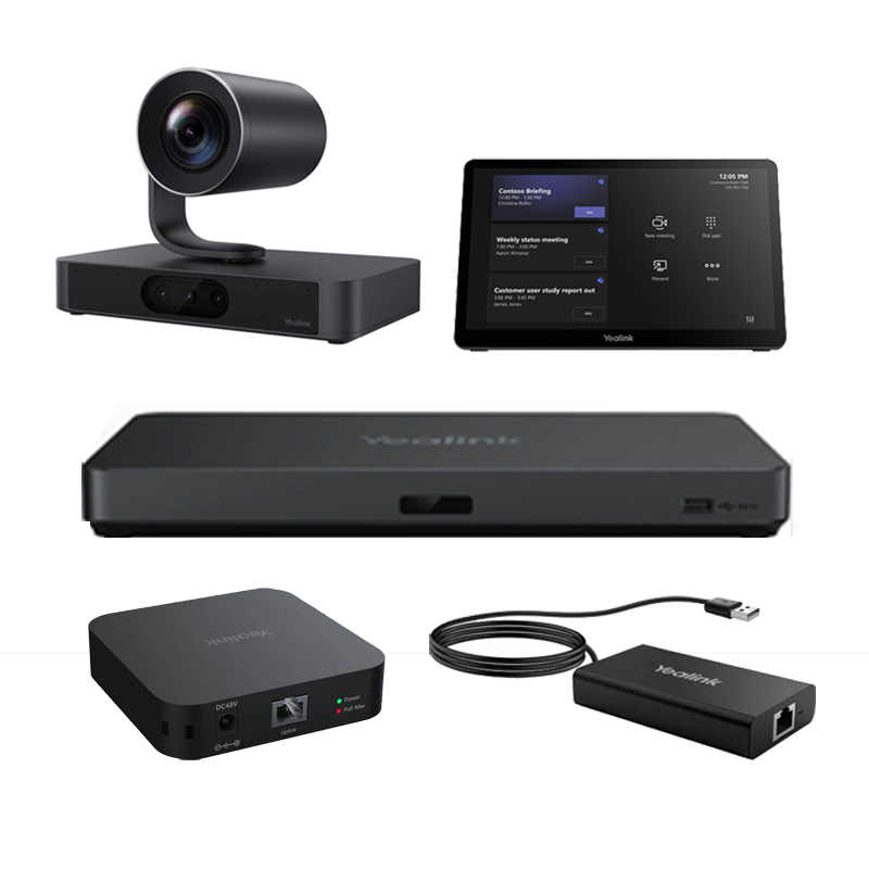 YEALINK (MVCS98-C5U-004)MTR KIT,SMARTVISION80(1),MTOUCHPLUS,AVHUB,RCH40-E2,MVCBYODEXT,XLRG