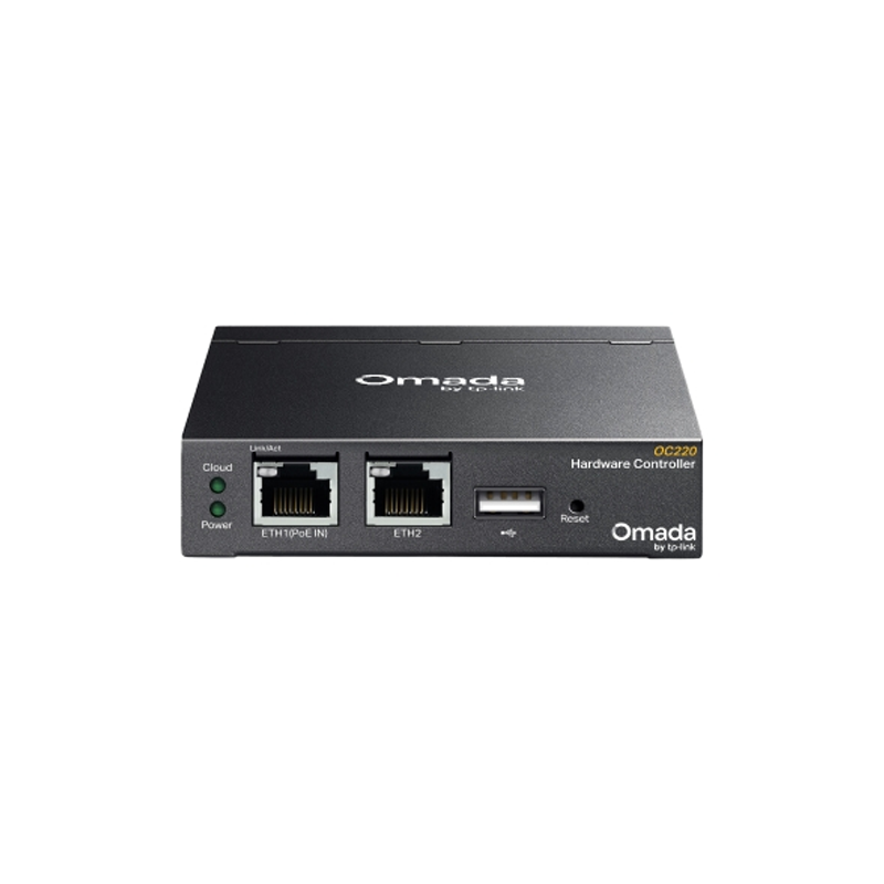 TP-LINK OMADA HARDWARE CONTROLLER, CLOUD ACCESS, GBE(2), 802.3AF POE, 5YR
