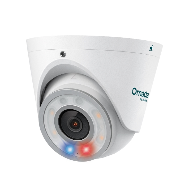 TP-Link Omada 8MP Turret Camera - 4K/8MP - R&B Light - Audio - IP67/1K10 - H.265+ - Metal - 3yr